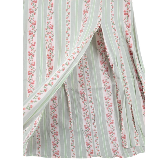 WeWoreWhat Puff Sleeve Floral Midi Dress 🌿 Size 12 NWT Cottagecore Vibes - Picture 3 of 7